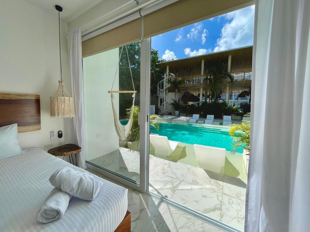 טולום Beautiful Swim-Up Studio With Private Terrace, Pool And Jungle Gym מראה חיצוני תמונה