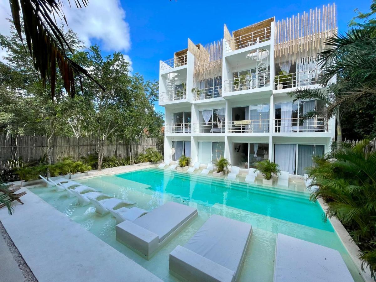 טולום Beautiful Swim-Up Studio With Private Terrace, Pool And Jungle Gym מראה חיצוני תמונה