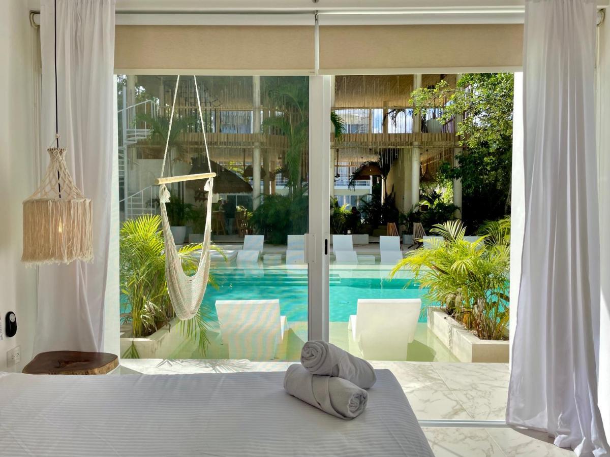 טולום Beautiful Swim-Up Studio With Private Terrace, Pool And Jungle Gym מראה חיצוני תמונה