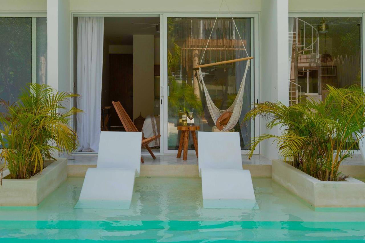 טולום Beautiful Swim-Up Studio With Private Terrace, Pool And Jungle Gym מראה חיצוני תמונה
