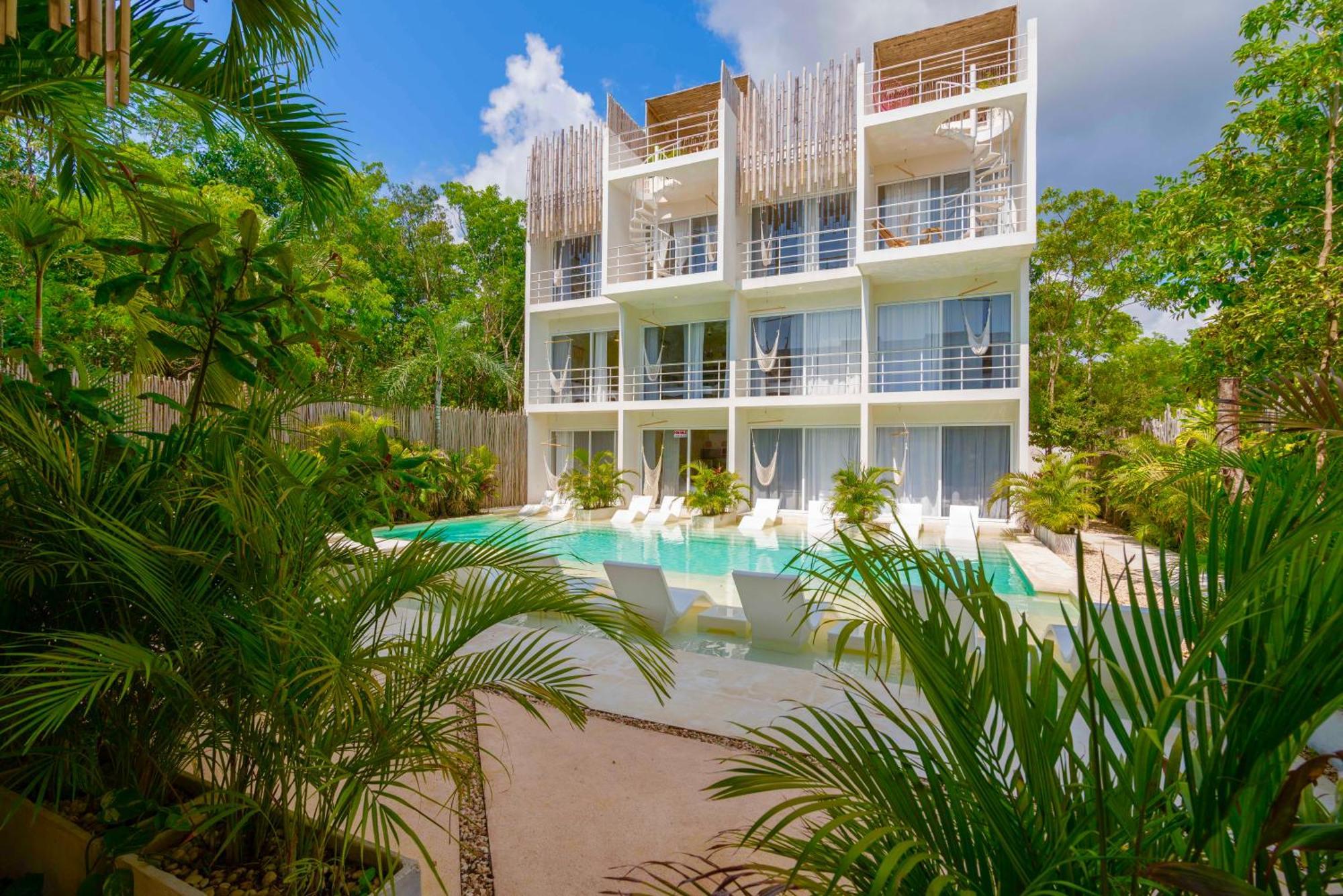טולום Beautiful Swim-Up Studio With Private Terrace, Pool And Jungle Gym מראה חיצוני תמונה