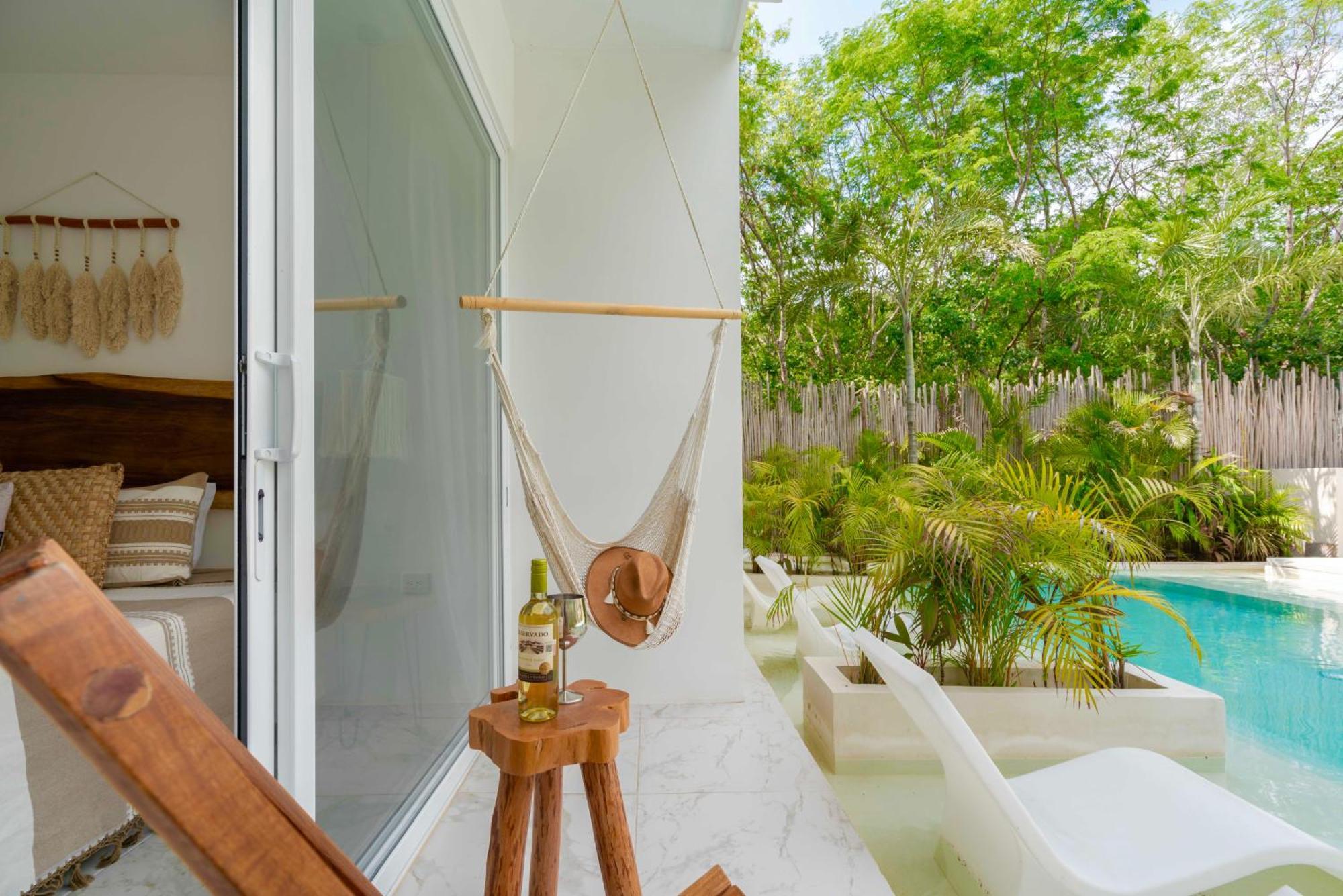 טולום Beautiful Swim-Up Studio With Private Terrace, Pool And Jungle Gym מראה חיצוני תמונה